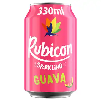 Asda Rubicon sparkling guava juice soft drink offer