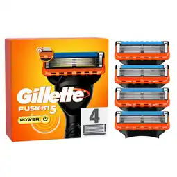 Asda Gillette fusion power razor blades offer