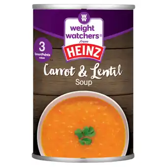 Asda Ww from heinz carrot & lentil soup offer