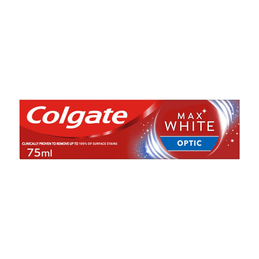 Colgate max white one optic whitening toothpaste offer at Asda