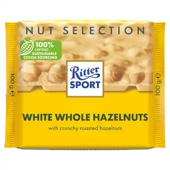 Asda Ritter sport sport nut selection white whole hazelnuts offer