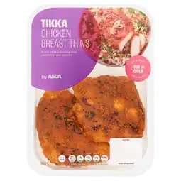 Asda Asda tikka chicken breast thins offer