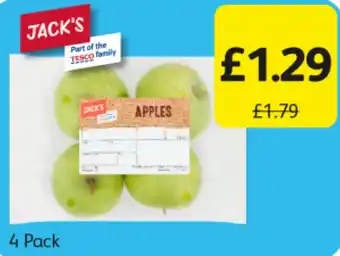 Londis Jack's Apples 4Pack offer