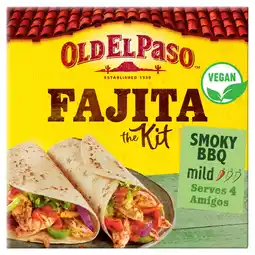 Asda Old el paso mexican original smoky bbq fajita kit offer