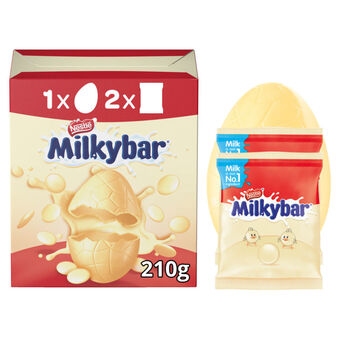 Asda Milkybar white chocolate egg offer
