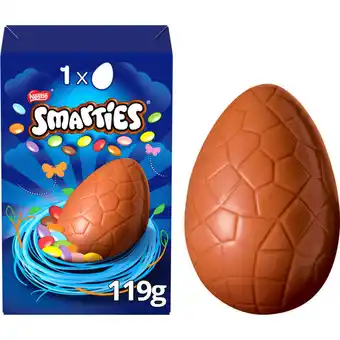 Asda Smarties milk chocolate medium easter egg offer