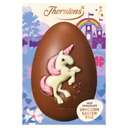 Asda Thorntons milk chocolate unicorn easter egg offer