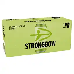 Asda Strongbow cloudy apple cider cans offer