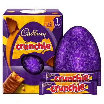 Asda Cadbury crunchie large chocolate easter egg offer