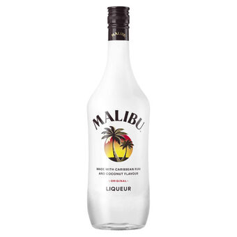 Asda Malibu original caribbean white rum with coconut flavour offer