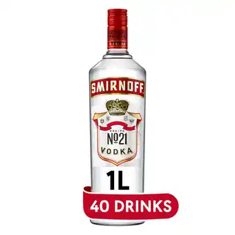 Asda Smirnoff premium vodka offer