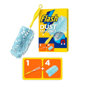 Asda Flash duster dust magnet starter kit (1 handle + 4 refills) offer