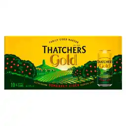 Asda Thatchers gold somerset cider offer