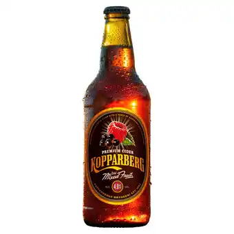 Asda Kopparberg premium cider with mixed fruits offer