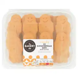 Asda The bakery at asda 30 gingerbread men mini bites offer