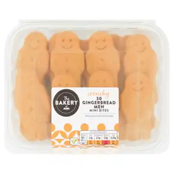 Asda The bakery at asda 30 gingerbread men mini bites offer