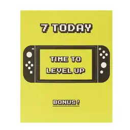 Asda George home age 7 gaming birthday card offer