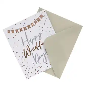 Asda George home wedding card offer