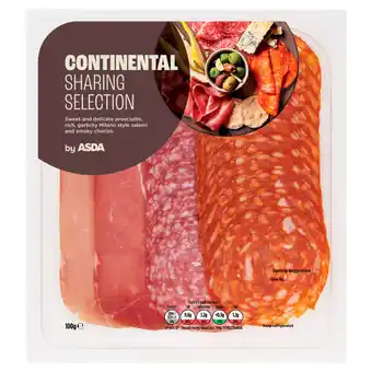 Asda Asda continental sharing selection offer