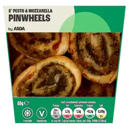 Asda Asda limited edition 8 pesto & mozzarella pinwheels offer