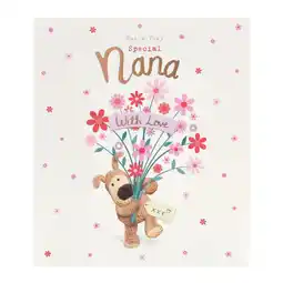 Asda Boofle nana birthday card offer