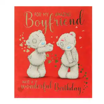 Asda Me to you boyfriend birthday card offer
