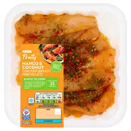 Asda Asda fruity mango & coconut chicken breast mini fillets offer