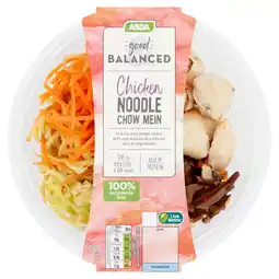 Asda Asda good & balanced chicken noodle chow mein offer