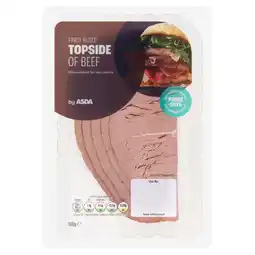 Asda Asda finely sliced topside beef offer