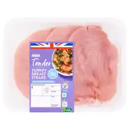 Asda Asda tender turkey breast steaks offer