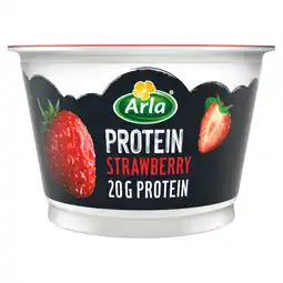 Asda Arla protein strawberry yogurt offer