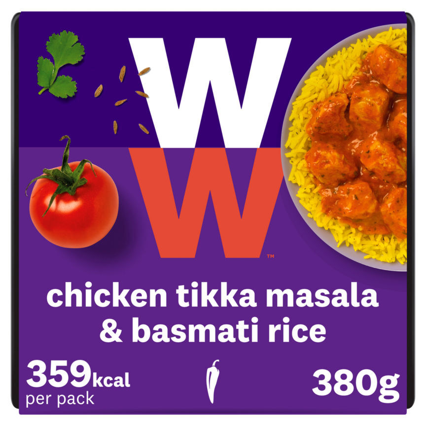 Ww aromatic chicken tikka & basmati rice offer at Asda