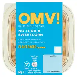 Asda Omv! deliciously vegan no tuna & sweetcorn offer