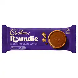 Asda Cadbury roundie milk chocolate biscuits 6 pack offer