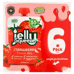 Asda Jelly squeeze strawberry flavour jelly offer