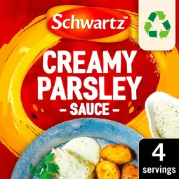 Asda Schwartz creamy parsley sauce mix offer