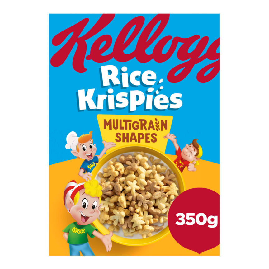 Kellogg's rice krispies multigrain shapes breakfast cereal offer at Asda
