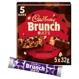 Asda Cadbury bournville brunch bar choc chip 5 pack offer
