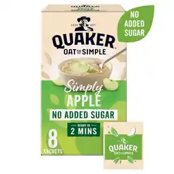 Asda Quaker oat so simple simply apple offer