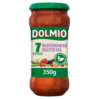 Asda Dolmio 7 vegetables mediterranean roasted vegetable pasta sauce offer