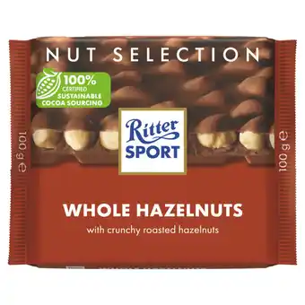 Asda Ritter sport sport nut selection whole hazelnuts offer