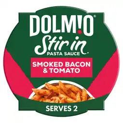 Asda Dolmio stir in pasta sauce smoked bacon & tomato offer