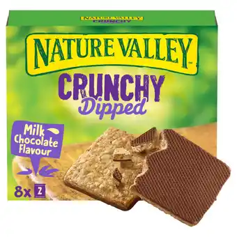 Asda Nature valley crunchy dipped milk chocolate flavour 8x offer