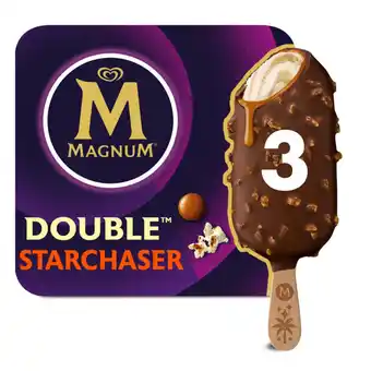 Asda Magnum double starchaser chocolate, caramel, popcorn flavour offer