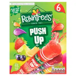 Asda Rowntree's 6 fruit pastilles push-up ice lollies offer