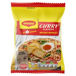 Asda Maggi 2 minute curry flavour instant noodles offer