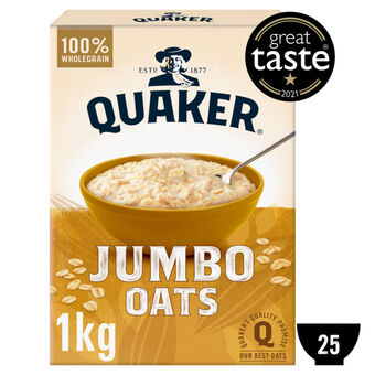 Asda Quaker porridge jumbo oats offer