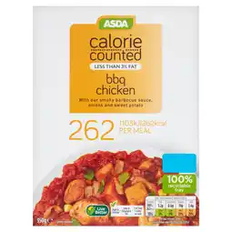 Asda Asda calorie counted bbq chicken offer