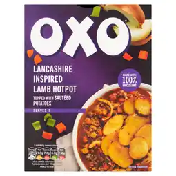 Asda Oxo lancashire inspired lamb hotpot topped with sautéed potatoes offer