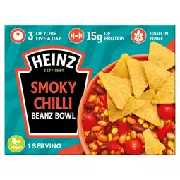 Asda Heinz smoky chilli beans bowl frozen ready meal offer